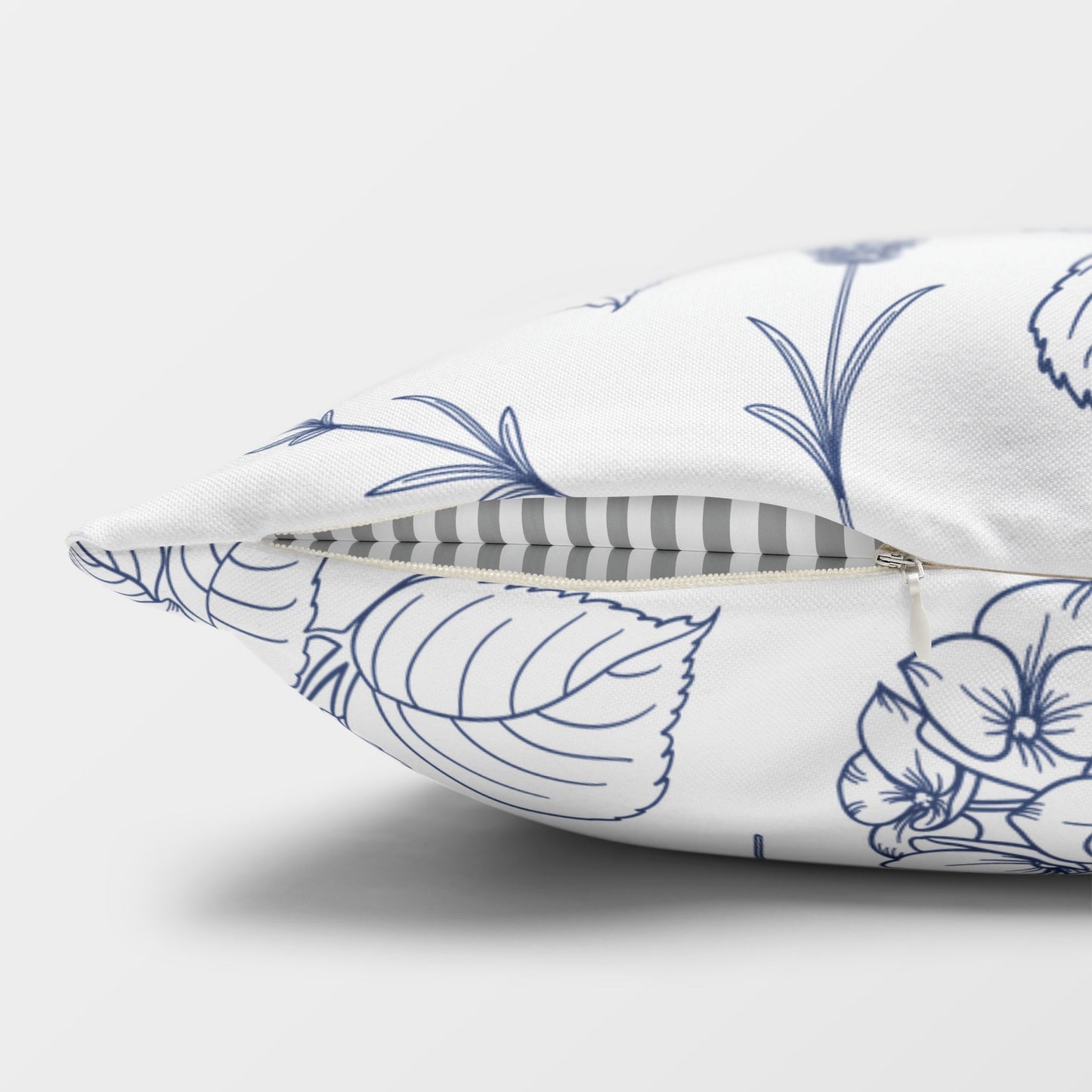 Lavender Provence Pillow Cover | Blue Botanical Decor